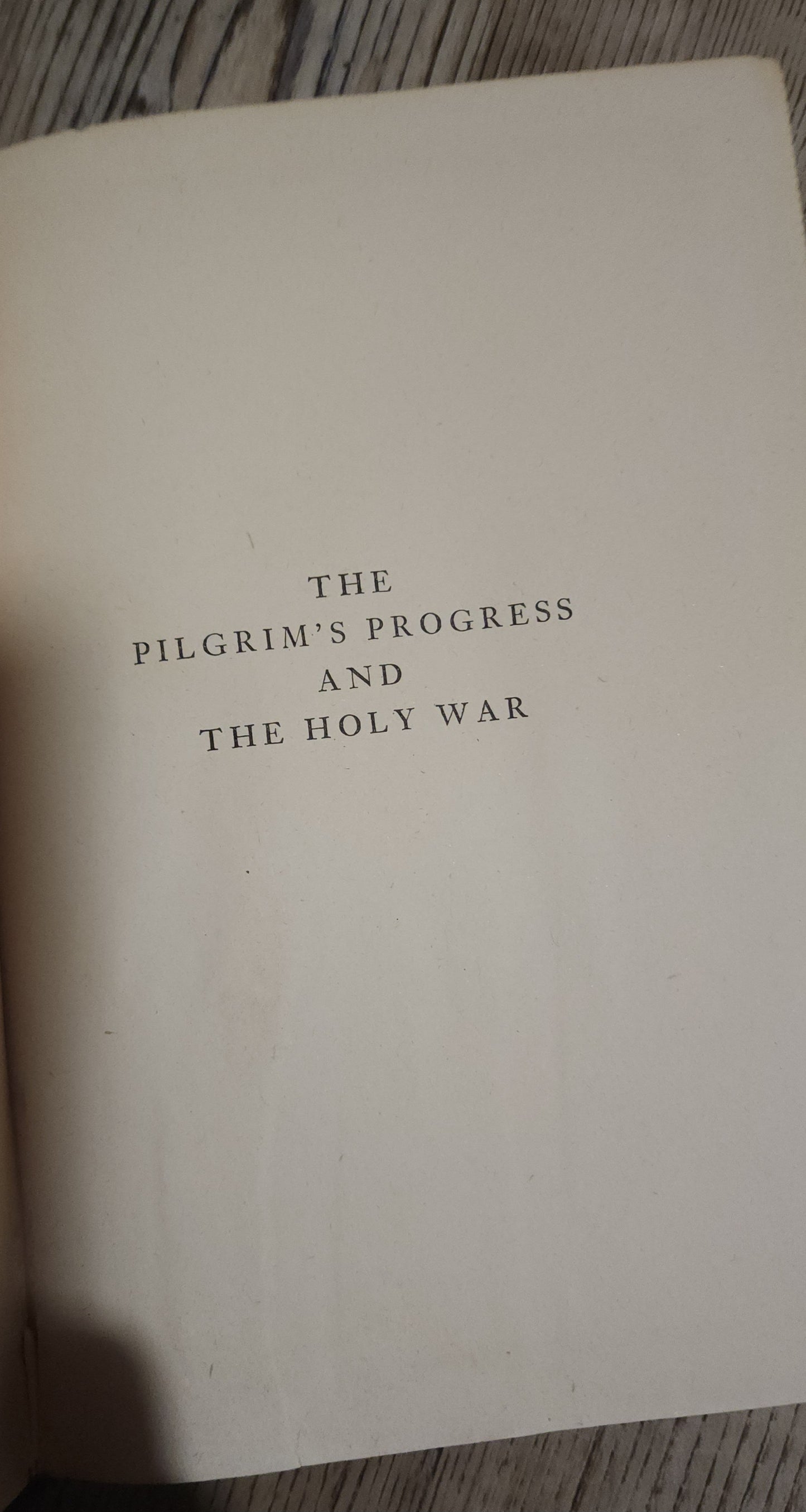 The Pilgrim's Progress and The Holy WarJohn BunyanPuritan Publishing CompanyHardundated