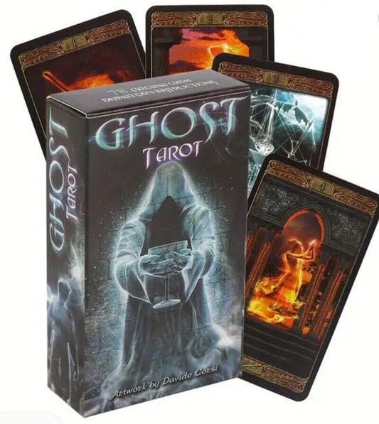 Ghost Tarot Deck New 78 Cards 4.13x2.36 inches