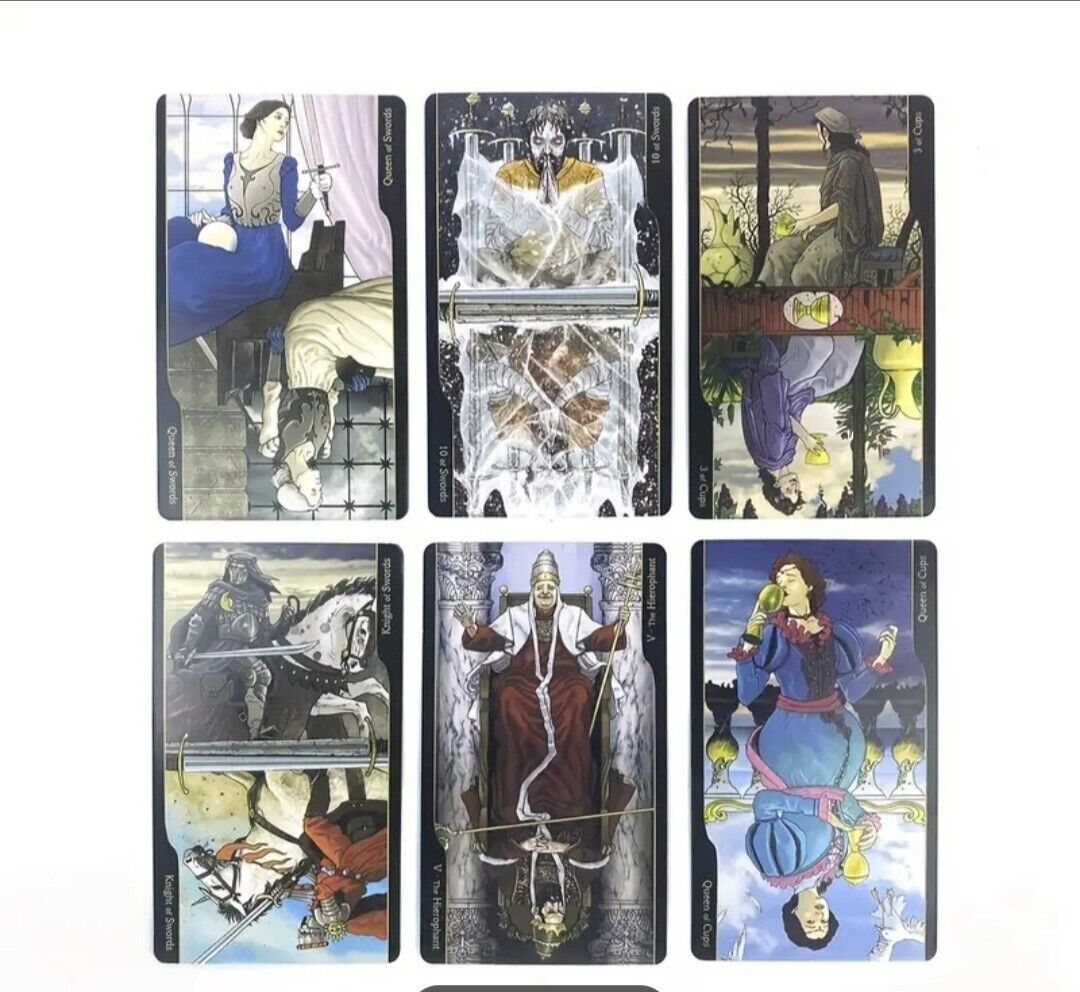 Tarot Of Opposition Deck standard Tarot Size 78-Card with Paper guidebook New
