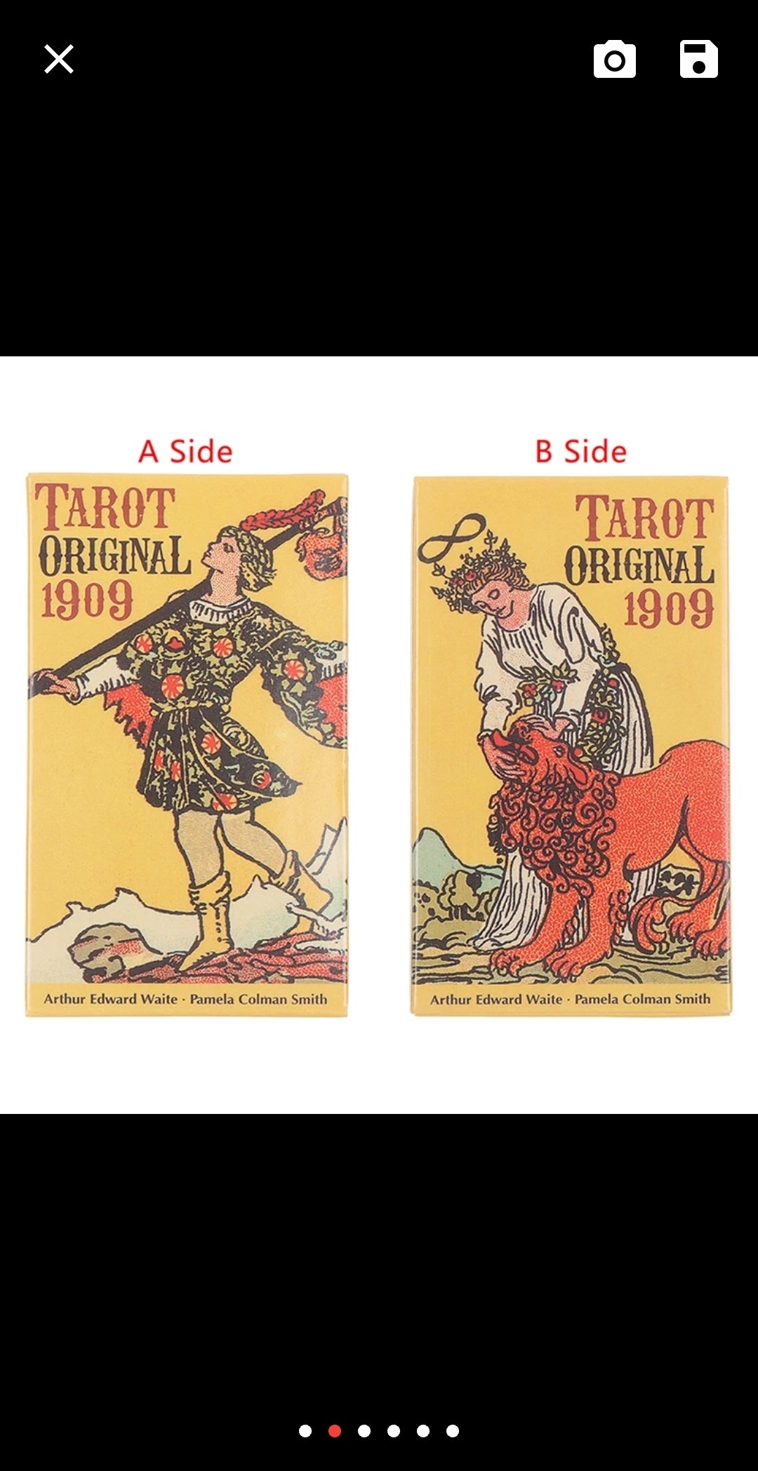 Tarot Original 1909 Tarot Little Deck New 78-card